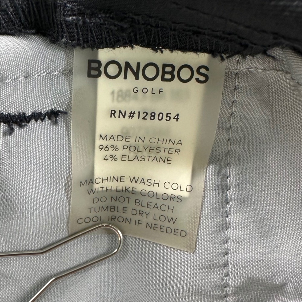 Bonobos Golf Mens Black Performance Shorts Size 34 10" Inseam Stretch Active - Picture 9 of 14